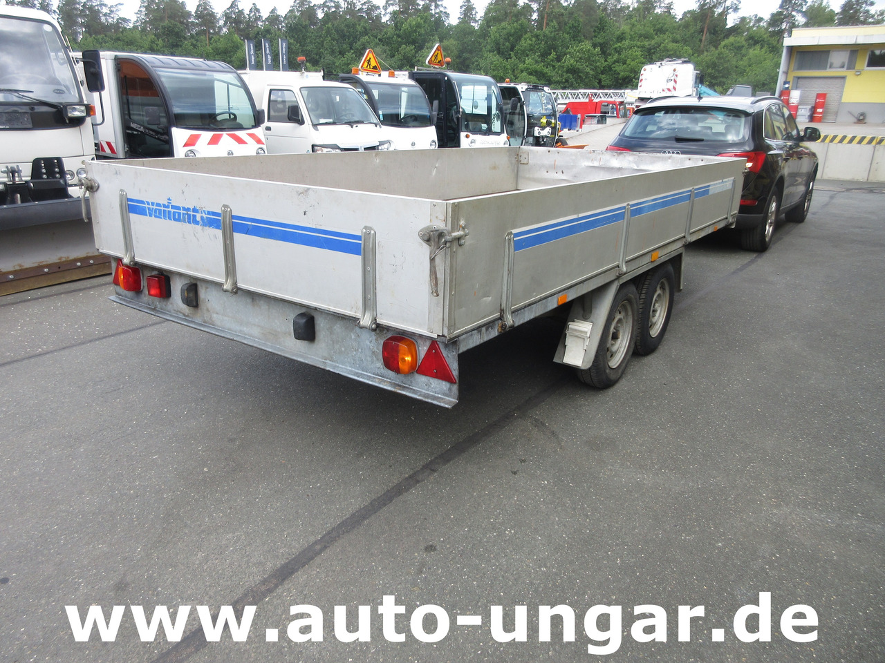 Buhl Variant 2000 Anhänger Pritsche Hochlader 2.000kg Alubordwände - Plato prikolica: slika 1 Buhl Variant 2000 Anhänger Pritsche Hochlader 2.000kg Alubordwände - Plato prikolica: slika 1