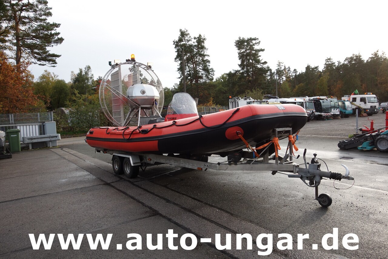 Ficht FLG 640 Luftschrauben Gleitboot Airboat Boot Luftschrauben Gleitboot Propeller Airboat Sumpfboot Eisrettung Feuerwehr Wasserwacht - Vatrogasni kamion: slika 1 Ficht FLG 640 Luftschrauben Gleitboot Airboat Boot Luftschrauben Gleitboot Propeller Airboat Sumpfboot Eisrettung Feuerwehr Wasserwacht - Vatrogasni kamion: slika 1