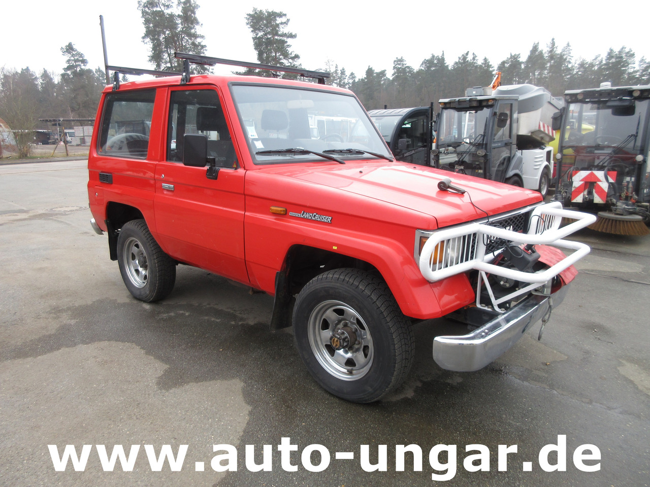 Toyota Landcruiser LX turbo LJ70 4x4 AHK Winde ex Feuerwehr - Pikap: slika 1 Toyota Landcruiser LX turbo LJ70 4x4 AHK Winde ex Feuerwehr - Pikap: slika 1