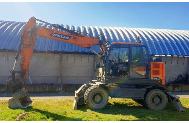 Doosan 18t DX165 WR-7 - Bager točkaš: slika 3 Doosan 18t DX165 WR-7 - Bager točkaš: slika 3