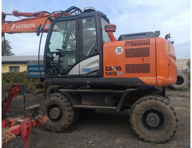 Hitachi Zaxis 140W-5B - Bager točkaš: slika 1 Hitachi Zaxis 140W-5B - Bager točkaš: slika 1