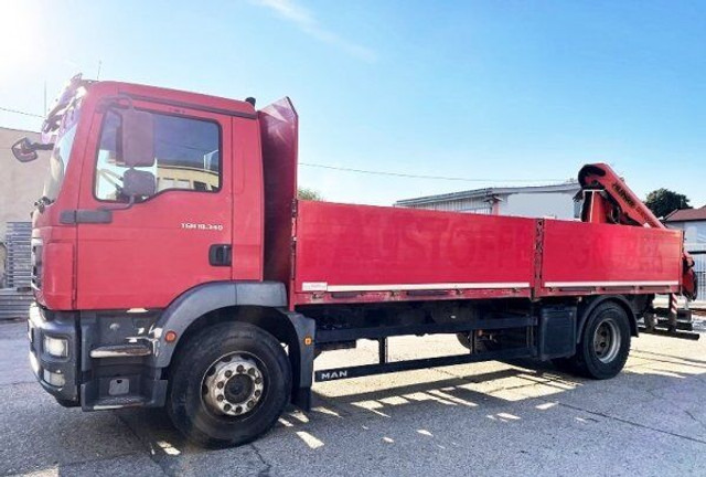 MAN 6m TGM 18.340 +Palfinger 12001 radio - Kamion sa tovarnim sandukom, Kamion sa dizalicom: slika 3 MAN 6m TGM 18.340 +Palfinger 12001 radio - Kamion sa tovarnim sandukom, Kamion sa dizalicom: slika 3