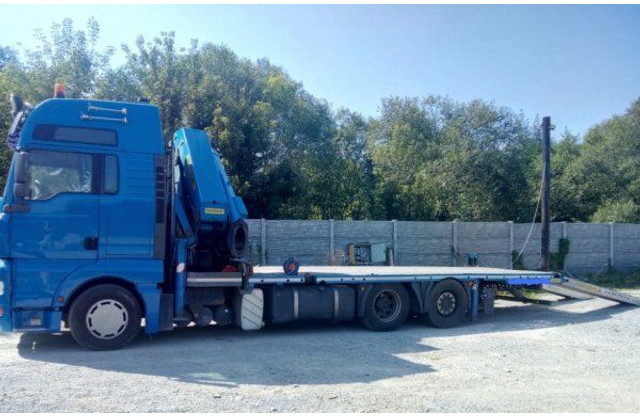MAN 6x2 TGA 480 BDF +1m +16m crane - Kamion sa tovarnim sandukom, Kamion sa dizalicom: slika 1 MAN 6x2 TGA 480 BDF +1m +16m crane - Kamion sa tovarnim sandukom, Kamion sa dizalicom: slika 1