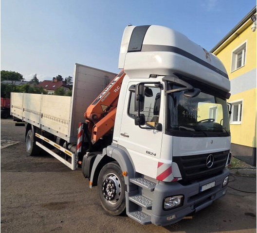 Mercedes-Benz 8m Axor 1824 - Kamion sa tovarnim sandukom, Kamion sa dizalicom: slika 2 Mercedes-Benz 8m Axor 1824 - Kamion sa tovarnim sandukom, Kamion sa dizalicom: slika 2
