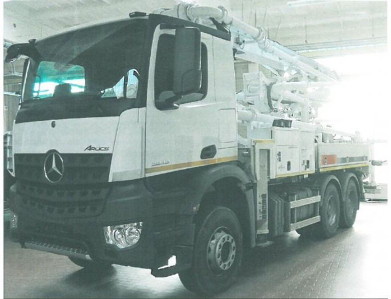 Mercedes-Benz Arocs 2840 - Stacionarna pumpa za beton: slika 2 Mercedes-Benz Arocs 2840 - Stacionarna pumpa za beton: slika 2