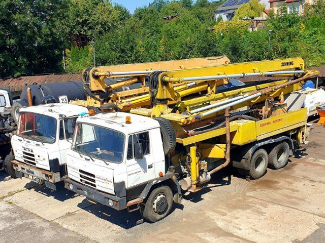 Schwing 25m BPL 601 +6x6 Tatra 815 (DOCS/KFZ MACHINE +1 no docs/kein kfz - Stacionarna pumpa za beton: slika 1 Schwing 25m BPL 601 +6x6 Tatra 815 (DOCS/KFZ MACHINE +1 no docs/kein kfz - Stacionarna pumpa za beton: slika 1