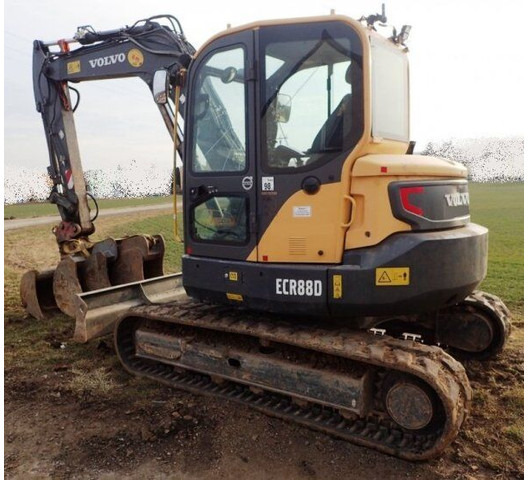 Volvo ECR 88 D - Mini bager: slika 5 Volvo ECR 88 D - Mini bager: slika 5