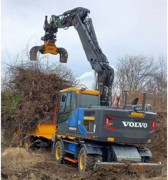 Volvo EW 160 E +(EST) Humus - Bager točkaš: slika 4 Volvo EW 160 E +(EST) Humus - Bager točkaš: slika 4