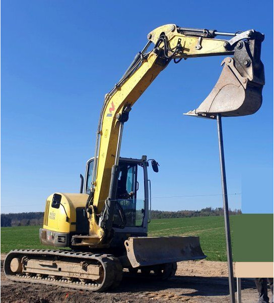 WACKER NEUSON EZ80 E14-03 gummi 8t rubber - Bager guseničar: slika 2 WACKER NEUSON EZ80 E14-03 gummi 8t rubber - Bager guseničar: slika 2