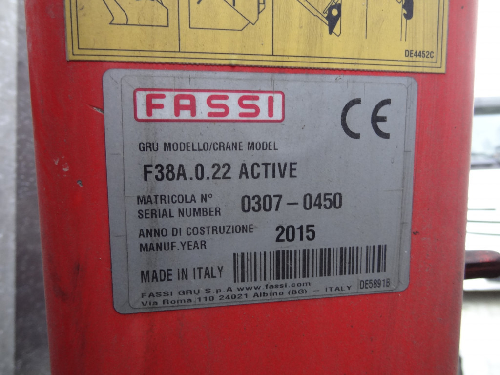 Iveco EuroCargo 120E25 Fassi F38 - Kamion sa tovarnim sandukom, Kamion sa dizalicom: slika 5 Iveco EuroCargo 120E25 Fassi F38 - Kamion sa tovarnim sandukom, Kamion sa dizalicom: slika 5