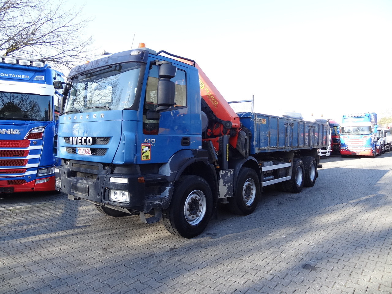 Iveco Trakker AD340T41 8X4 Kipper Kran Palfinger 23002 - Kamion sa dizalicom, Istovarivač: slika 1 Iveco Trakker AD340T41 8X4 Kipper Kran Palfinger 23002 - Kamion sa dizalicom, Istovarivač: slika 1
