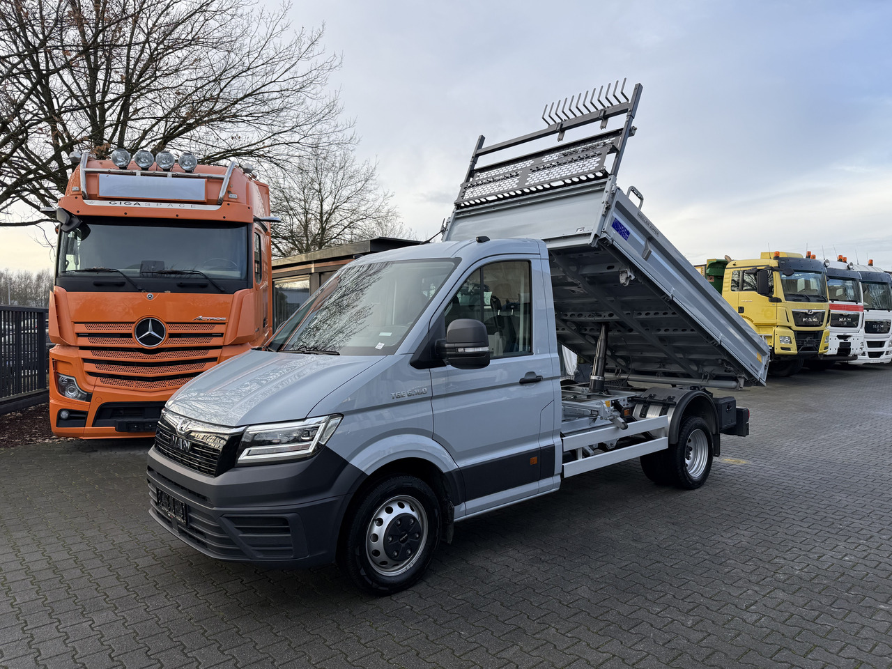 MAN TGE 6.160 Meiller Trigenius Neuwertig ! - Istovarivač: slika 1 MAN TGE 6.160 Meiller Trigenius Neuwertig ! - Istovarivač: slika 1