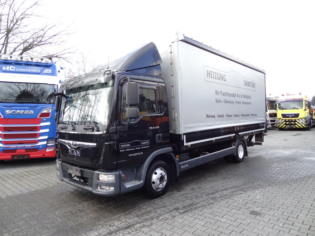 MAN TGL 8.220 BL - Kamion sa ceradom: slika 1 MAN TGL 8.220 BL - Kamion sa ceradom: slika 1