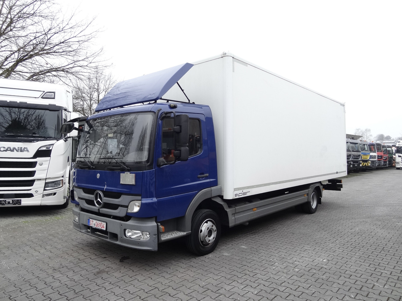 Mercedes-Benz Atego 822 - Kamion sa zatvorenim sandukom: slika 1 Mercedes-Benz Atego 822 - Kamion sa zatvorenim sandukom: slika 1