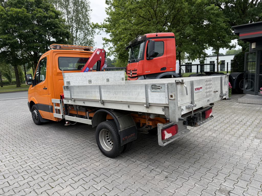 Mercedes-Benz Sprinter 516 Kipper mit Kran HMF 270 - Dostavno vozilo istovarivač: slika 2 Mercedes-Benz Sprinter 516 Kipper mit Kran HMF 270 - Dostavno vozilo istovarivač: slika 2