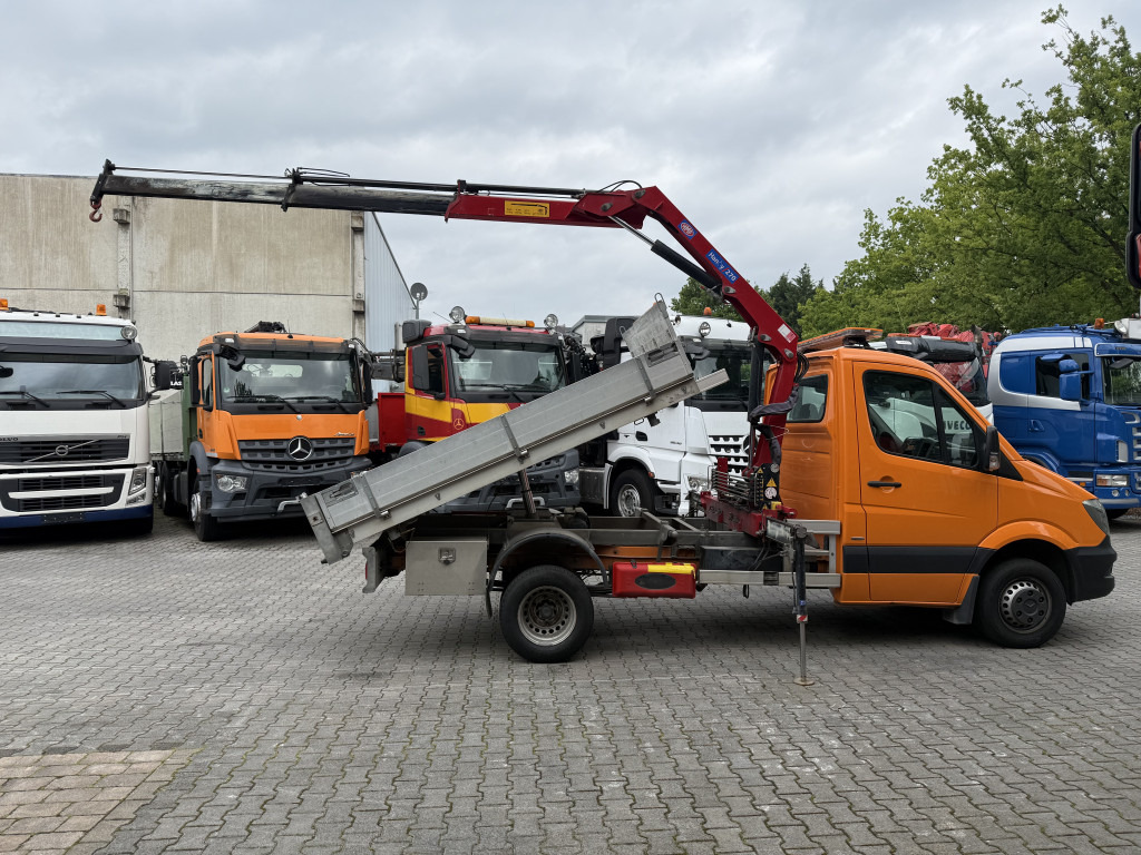 Mercedes-Benz Sprinter 516 Kipper mit Kran HMF 270 - Dostavno vozilo istovarivač: slika 3 Mercedes-Benz Sprinter 516 Kipper mit Kran HMF 270 - Dostavno vozilo istovarivač: slika 3
