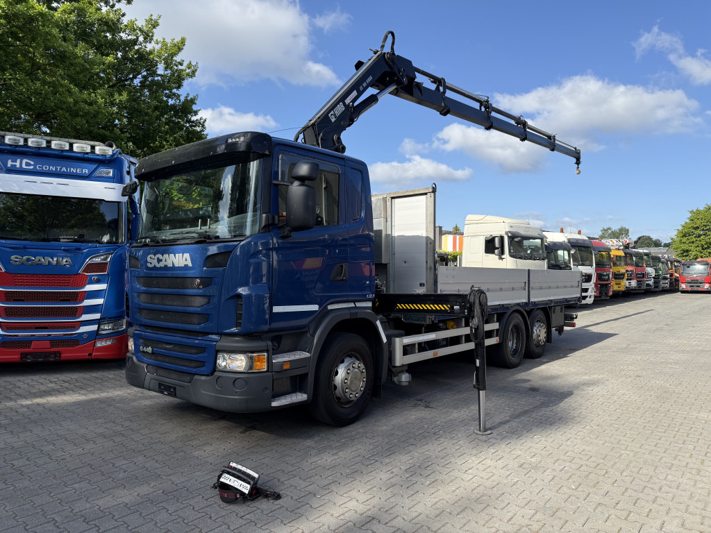 Scania G440 6X2*4 HIAB 166 bis 16.50 Meter - Kamion sa dizalicom, Kamion sa tovarnim sandukom: slika 1 Scania G440 6X2*4 HIAB 166 bis 16.50 Meter - Kamion sa dizalicom, Kamion sa tovarnim sandukom: slika 1