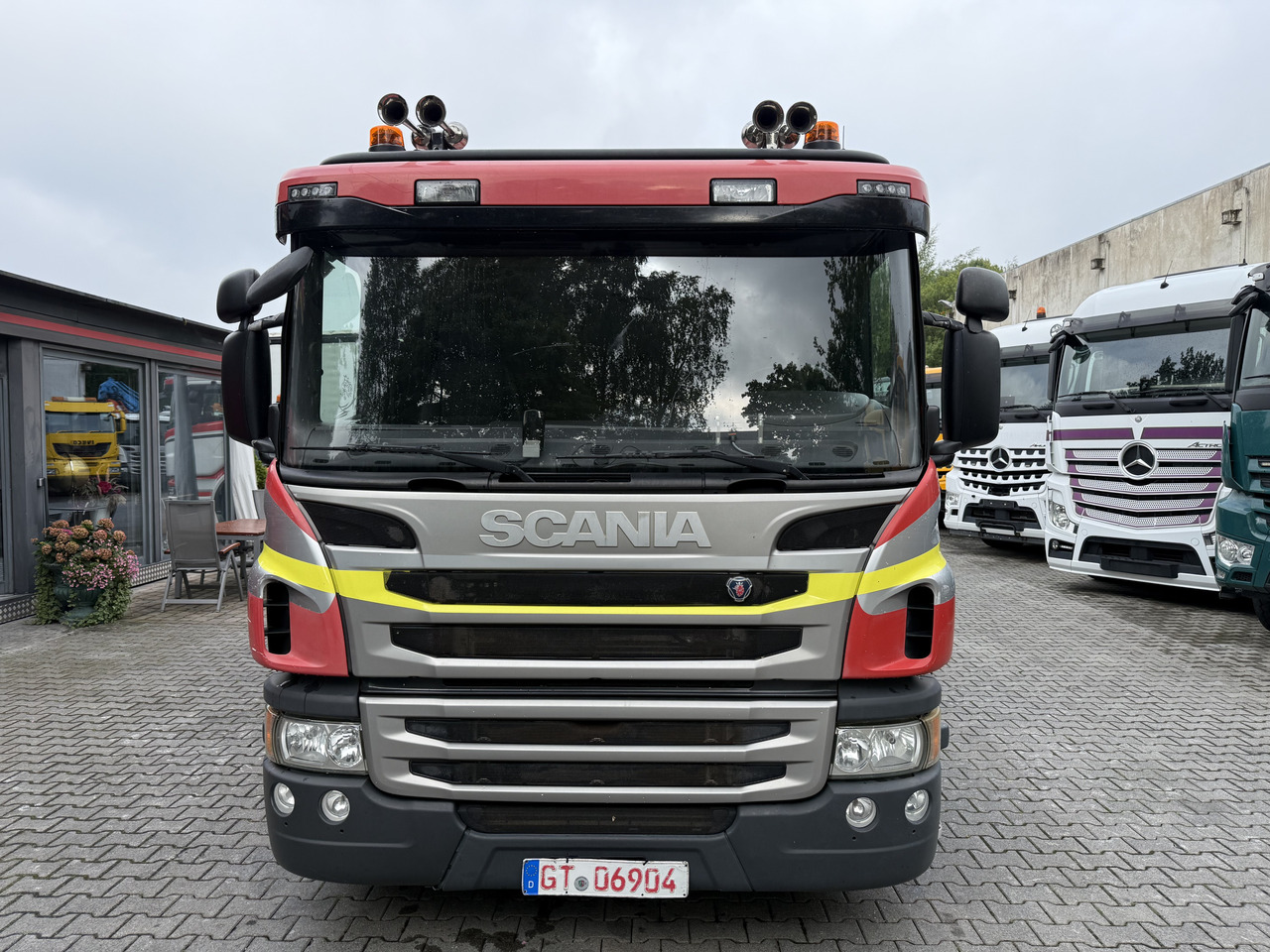 Kamion sa dizalicom Scania P410 4X2 Palfinger PK 13001: slika 10