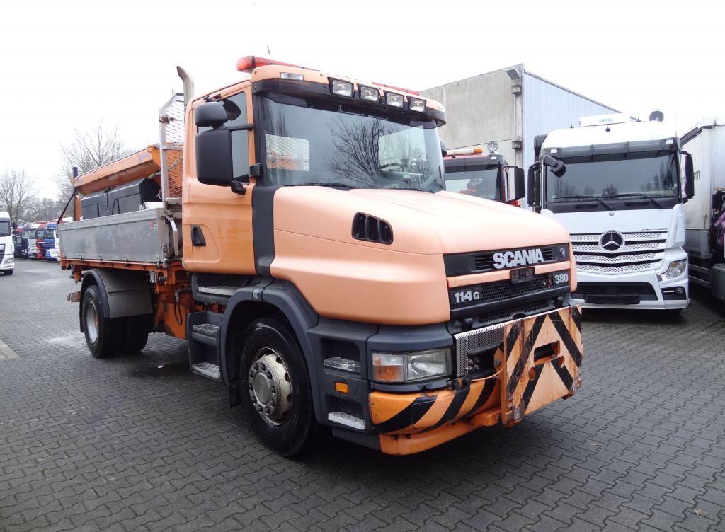 Istovarivač Scania T114 380 Torpedo/Hauber Winterdienst Kommunal: slika 11