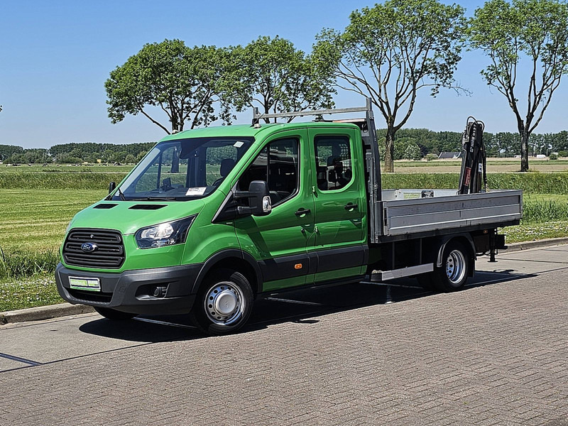 Ford Transit 2.0 DUB.CAB Hiab-Kraan! - Dostavno vozilo sa otvorenom sandukom: slika 2 Ford Transit 2.0 DUB.CAB Hiab-Kraan! - Dostavno vozilo sa otvorenom sandukom: slika 2