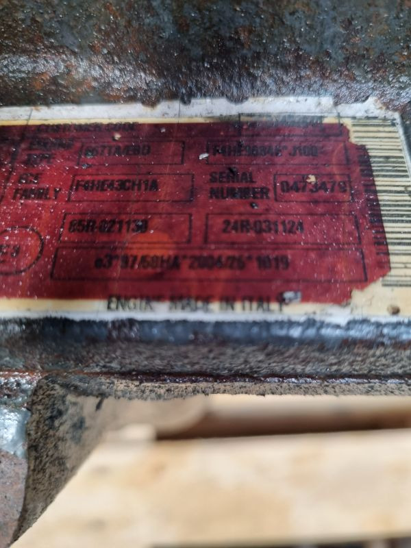 CNH FPT 667TA F4HE9684E Good used Engine (Agri) - Motor za Poljoprivredna mašina: slika 2 CNH FPT 667TA F4HE9684E Good used Engine (Agri) - Motor za Poljoprivredna mašina: slika 2