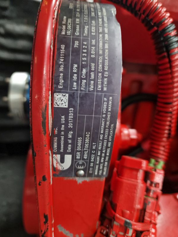 Cummins ISLG6C300 Engine (Industrial) 2017 - Motor za Industrijska oprema: slika 2 Cummins ISLG6C300 Engine (Industrial) 2017 - Motor za Industrijska oprema: slika 2