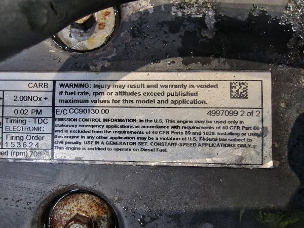 Cummins QSB7-G6 NR4 CPL3277 Engine (Plant) - Motor za Građevinska mašina: slika 3 Cummins QSB7-G6 NR4 CPL3277 Engine (Plant) - Motor za Građevinska mašina: slika 3