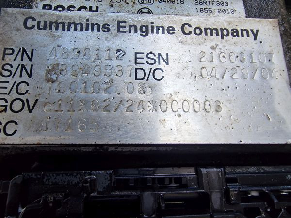 DAF 6ISB E3 5.9 Daf Spec CE162C Engine (Truck) - Motor za Kamion: slika 2 DAF 6ISB E3 5.9 Daf Spec CE162C Engine (Truck) - Motor za Kamion: slika 2