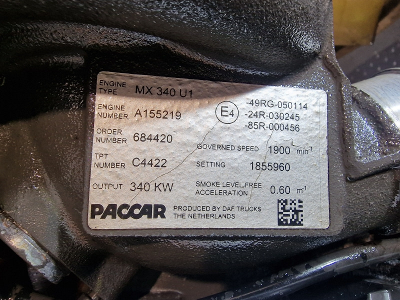 DAF MX340U1 EUR5 XF106.460 Engine (Truck) - Motor za Kamion: slika 2 DAF MX340U1 EUR5 XF106.460 Engine (Truck) - Motor za Kamion: slika 2