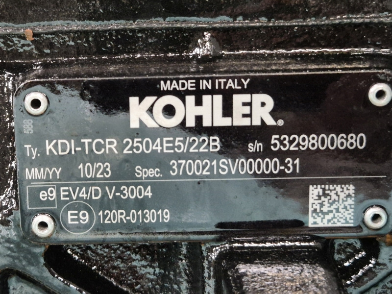 Kohler/JCB KDI-TCR 2504E5/22B New Engine (Plant) - Motor za Građevinska mašina: slika 2 Kohler/JCB KDI-TCR 2504E5/22B New Engine (Plant) - Motor za Građevinska mašina: slika 2
