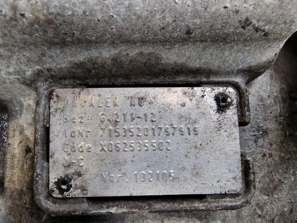 Mercedes Benz G211-12 Gearbox - Menjač: slika 2 Mercedes Benz G211-12 Gearbox - Menjač: slika 2