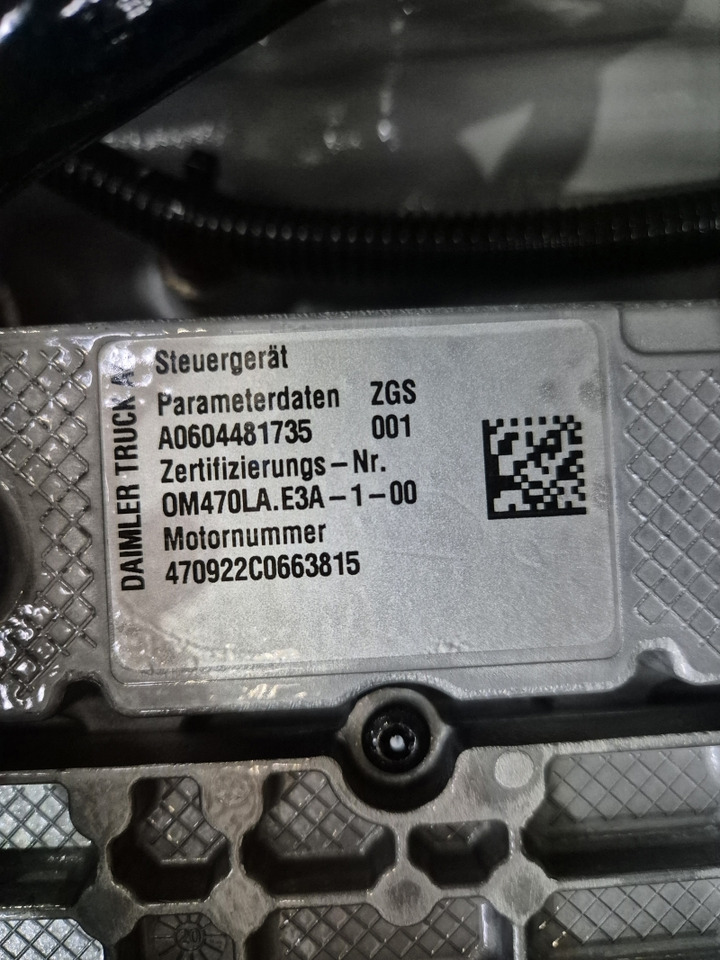 Mercedes Benz OM470LA.E3A-1-00 Engine (Industrial) NEW - Motor za Industrijska oprema: slika 2 Mercedes Benz OM470LA.E3A-1-00 Engine (Industrial) NEW - Motor za Industrijska oprema: slika 2