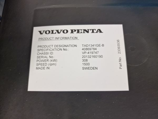 New Volvo TAD1341GE-B Engine (Industrial) & Radiator Assembly - Motor za Industrijska oprema: slika 3 New Volvo TAD1341GE-B Engine (Industrial) & Radiator Assembly - Motor za Industrijska oprema: slika 3