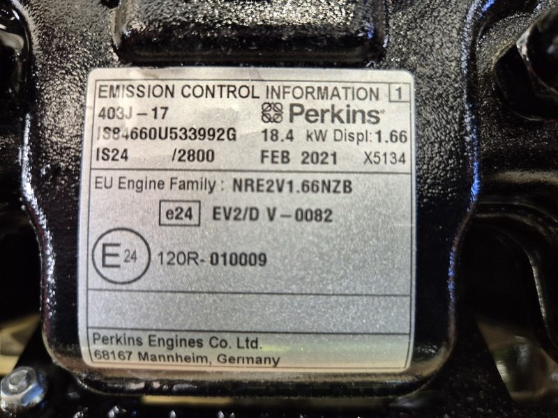 Perkins 403J-17 Engine (JCB Plant) - Motor za Građevinska mašina: slika 2 Perkins 403J-17 Engine (JCB Plant) - Motor za Građevinska mašina: slika 2