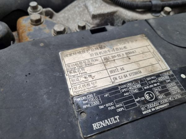Renault DXI7 260-EUV Engine (Truck) - Motor za Kamion: slika 2 Renault DXI7 260-EUV Engine (Truck) - Motor za Kamion: slika 2
