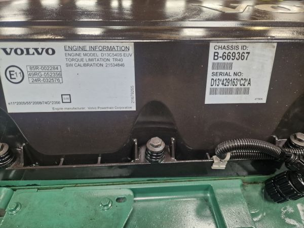 Volvo D13C540S EUV Engine (Truck) - Motor za Kamion: slika 2 Volvo D13C540S EUV Engine (Truck) - Motor za Kamion: slika 2