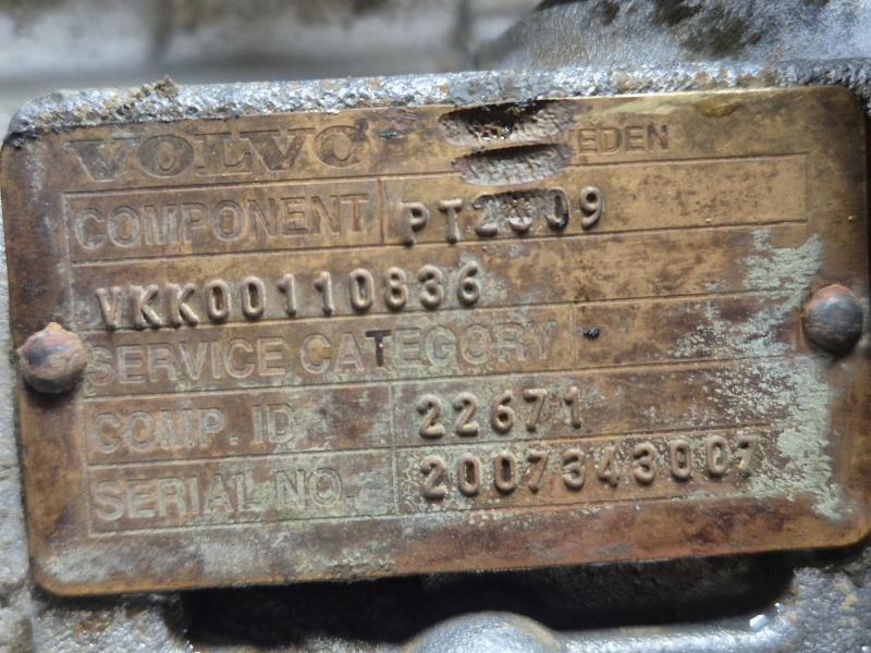 Volvo PT2509 Gearbox Industrial - Menjač za Industrijska oprema: slika 2 Volvo PT2509 Gearbox Industrial - Menjač za Industrijska oprema: slika 2