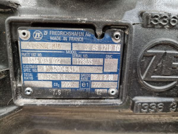 ZF 12AS1210TO EUR6d (Nearly New) Gearbox - Menjač: slika 2 ZF 12AS1210TO EUR6d (Nearly New) Gearbox - Menjač: slika 2
