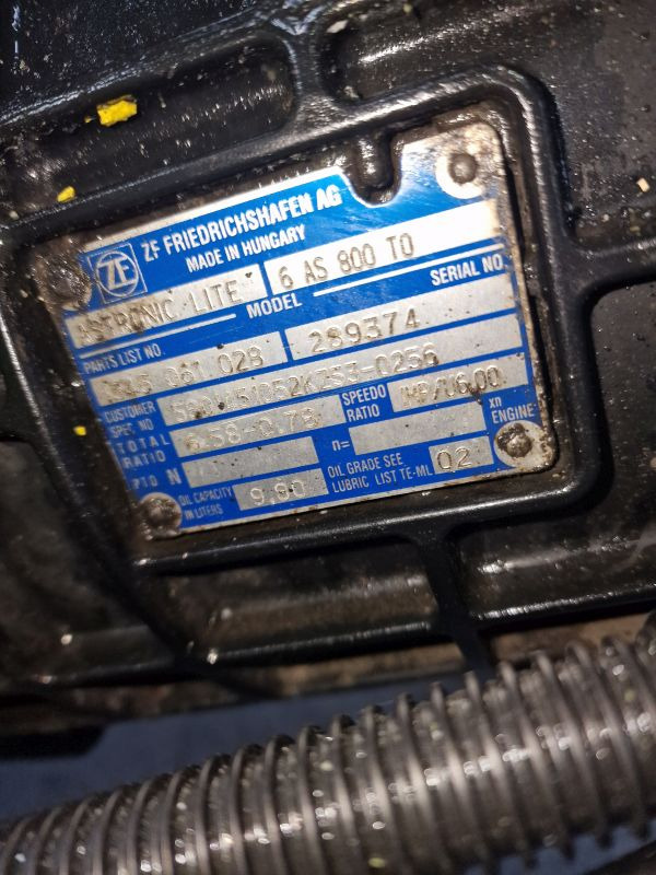 ZF 6AS800TO Gearbox - Menjač: slika 2 ZF 6AS800TO Gearbox - Menjač: slika 2