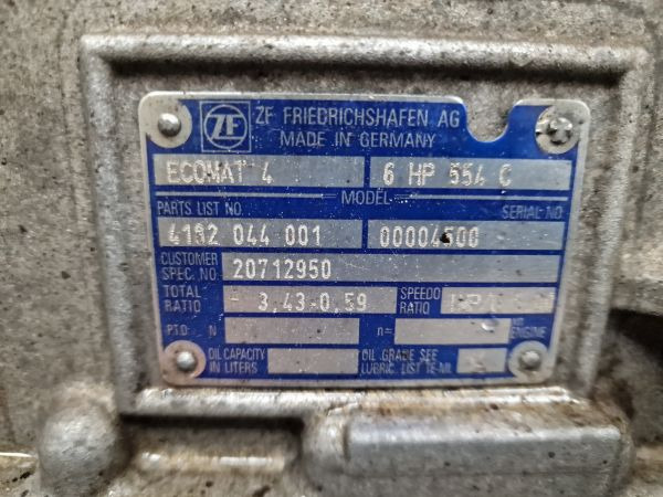 ZF Ecomat 4 6HP554C Gearbox - Menjač: slika 2 ZF Ecomat 4 6HP554C Gearbox - Menjač: slika 2