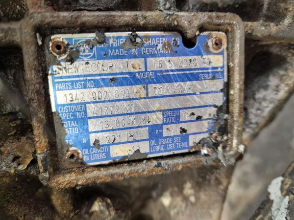 ZF Ecosplit 16S 2220 TO Gearbox - Menjač: slika 2 ZF Ecosplit 16S 2220 TO Gearbox - Menjač: slika 2