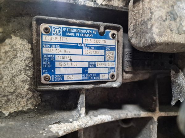 ZF Ecosplit 4 12S2333TD Gearbox - Menjač: slika 2 ZF Ecosplit 4 12S2333TD Gearbox - Menjač: slika 2