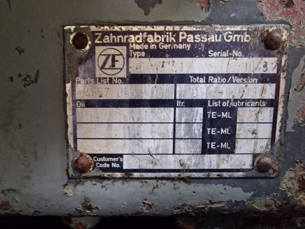ZF Industrial/Hyundai 6WG-210 Transmission - Menjač: slika 2 ZF Industrial/Hyundai 6WG-210 Transmission - Menjač: slika 2