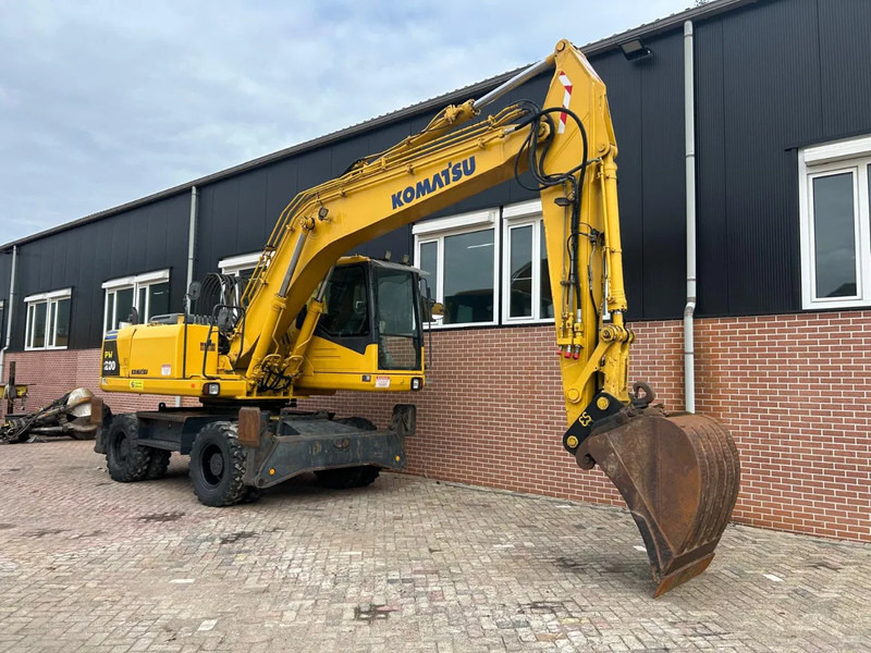 Komatsu PW200 - Bager točkaš: slika 3 Komatsu PW200 - Bager točkaš: slika 3