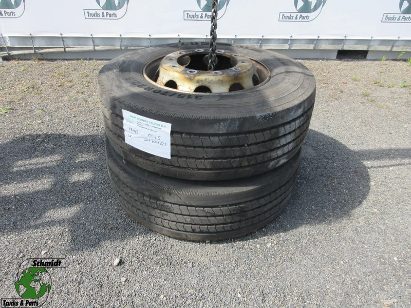 Aeolus 315 / 70 R 22.5 VOORBAND MET STAAL WIEL M+S PROFIEL 80 % - Guma za Kamion: slika 1 Aeolus 315 / 70 R 22.5 VOORBAND MET STAAL WIEL M+S PROFIEL 80 % - Guma za Kamion: slika 1