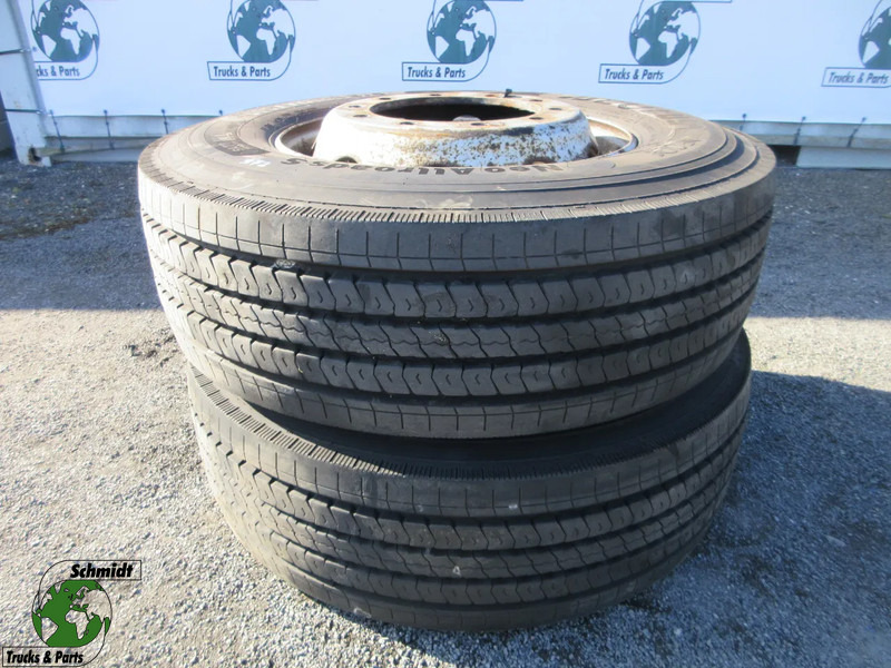 Aeolus 315/70R 22,5 M+S LOD 156/150L PROFIEL 80% MET STAAL WIEL VOOR 2X - Guma za Kamion: slika 1 Aeolus 315/70R 22,5 M+S LOD 156/150L PROFIEL 80% MET STAAL WIEL VOOR 2X - Guma za Kamion: slika 1