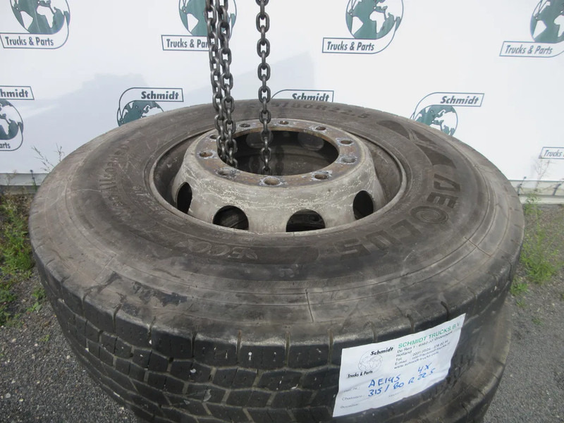 Aeolus 315 / 80 R 22.5 4 X ACHTERBAND MET STAAL WIEL - Guma za Kamion: slika 2 Aeolus 315 / 80 R 22.5 4 X ACHTERBAND MET STAAL WIEL - Guma za Kamion: slika 2