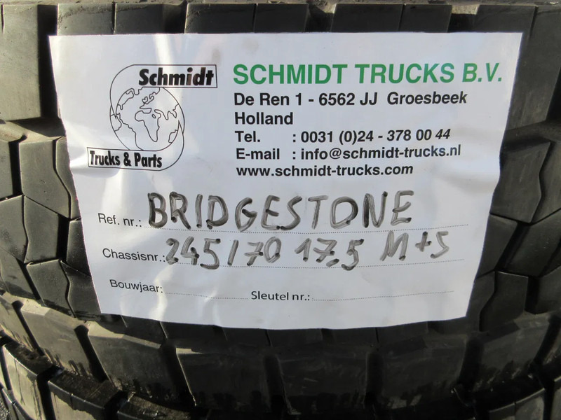 Bridgestone 245/70R 17.5 M+S BRIDGESTONE 4 X ACHTERWIEL STAALWIEL DAF LF 230 EURO 6 - Guma za Kamion: slika 5 Bridgestone 245/70R 17.5 M+S BRIDGESTONE 4 X ACHTERWIEL STAALWIEL DAF LF 230 EURO 6 - Guma za Kamion: slika 5