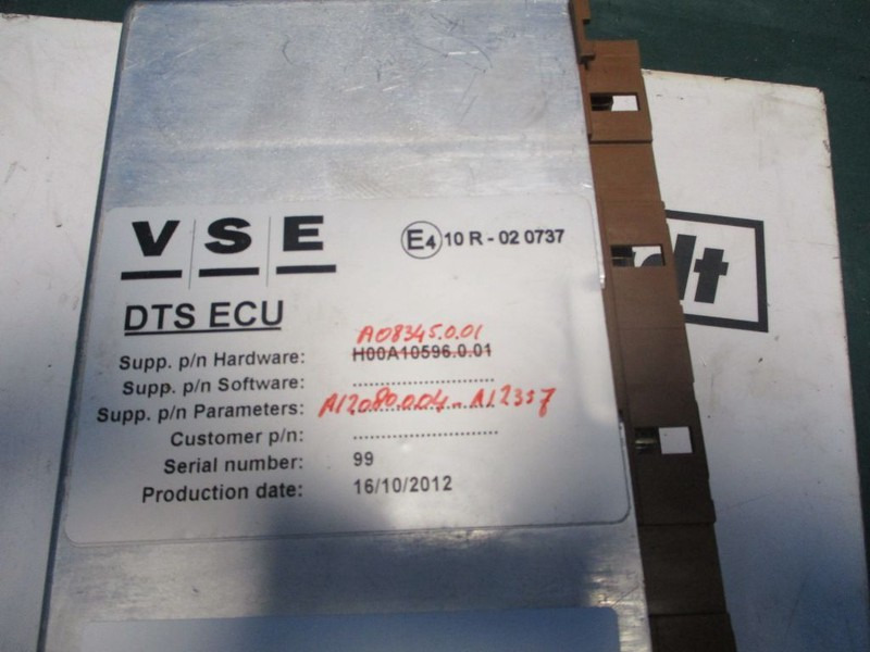 DAF HOOA.08345.0.01/A 12080004/A12337 VSE DTS ECU Regeleenheid - Električni sistem za Kamion: slika 2 DAF HOOA.08345.0.01/A 12080004/A12337 VSE DTS ECU Regeleenheid - Električni sistem za Kamion: slika 2