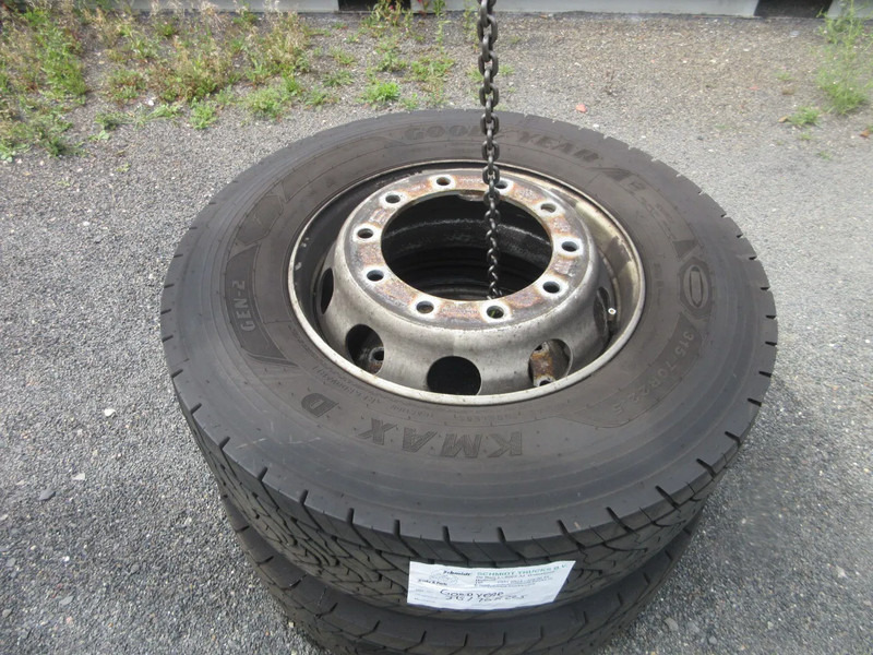 Goodyear 315 / 70 R 22.5 ACHTERBAND MET STAAL WIEL - Guma za Kamion: slika 4 Goodyear 315 / 70 R 22.5 ACHTERBAND MET STAAL WIEL - Guma za Kamion: slika 4